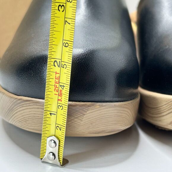 SoftWalk Felida Leather Clog Slip On Comfort Shoe Black S2405-001 Women's 6.5 M - Picture 6 of 13